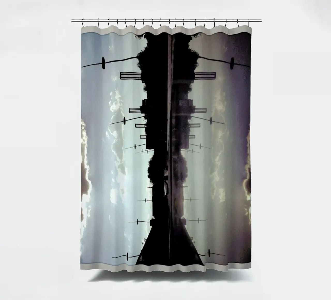 Space Duschvorhang von Ballack Art House