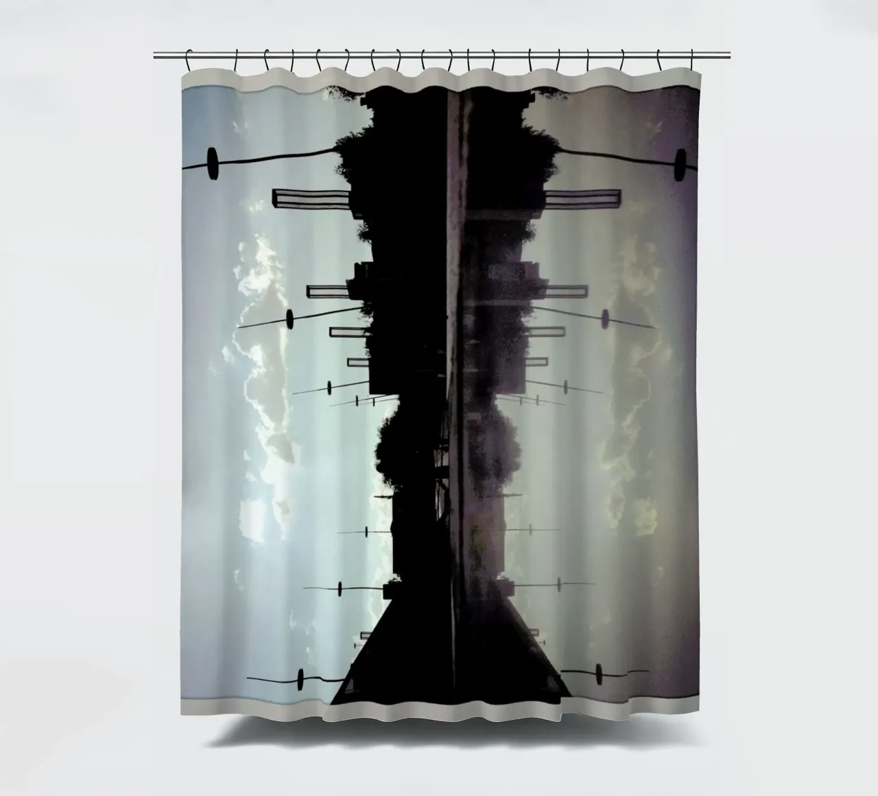 Space Duschvorhang von Ballack Art House