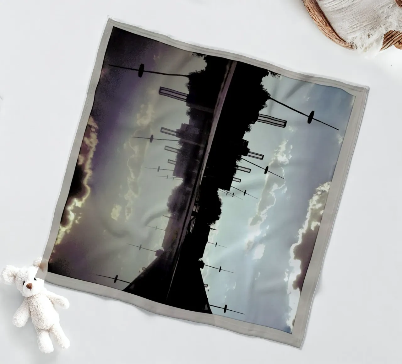 Space fleecedeken van Ballack Art House