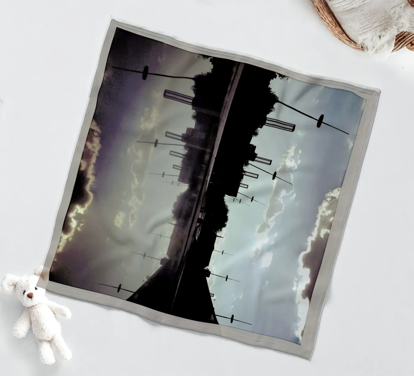 Space fleecedeken van Ballack Art House