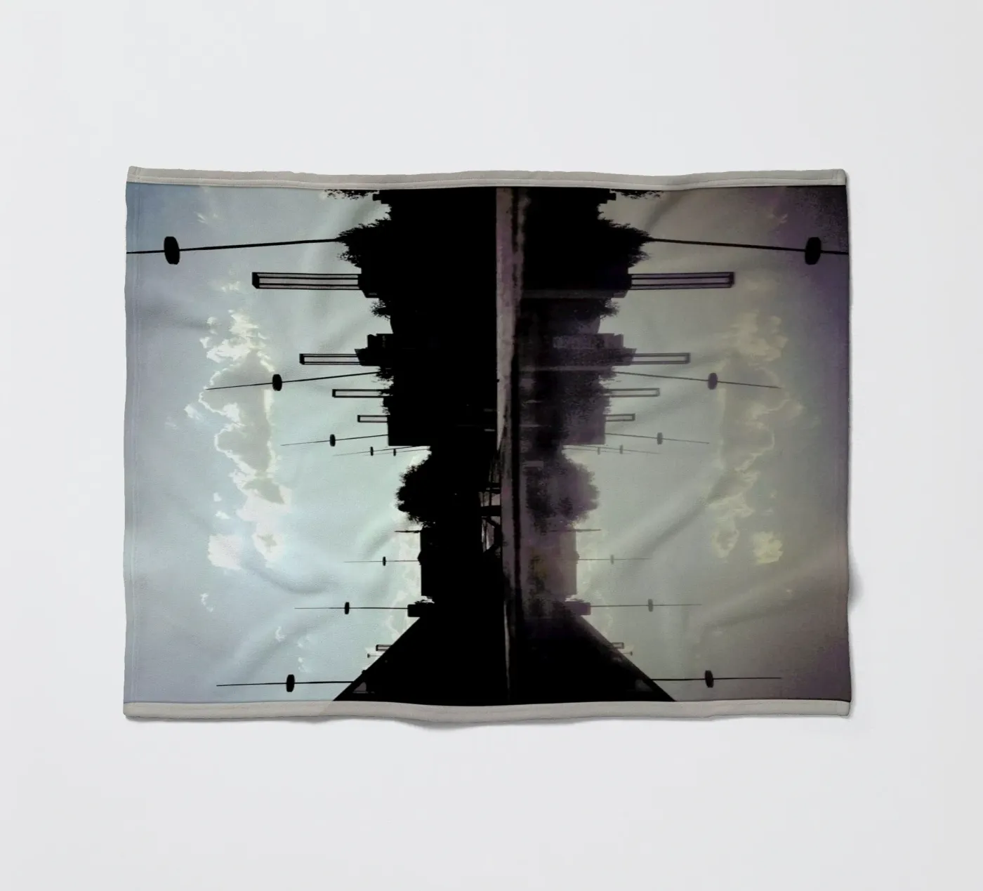 Space fleecedeken van Ballack Art House