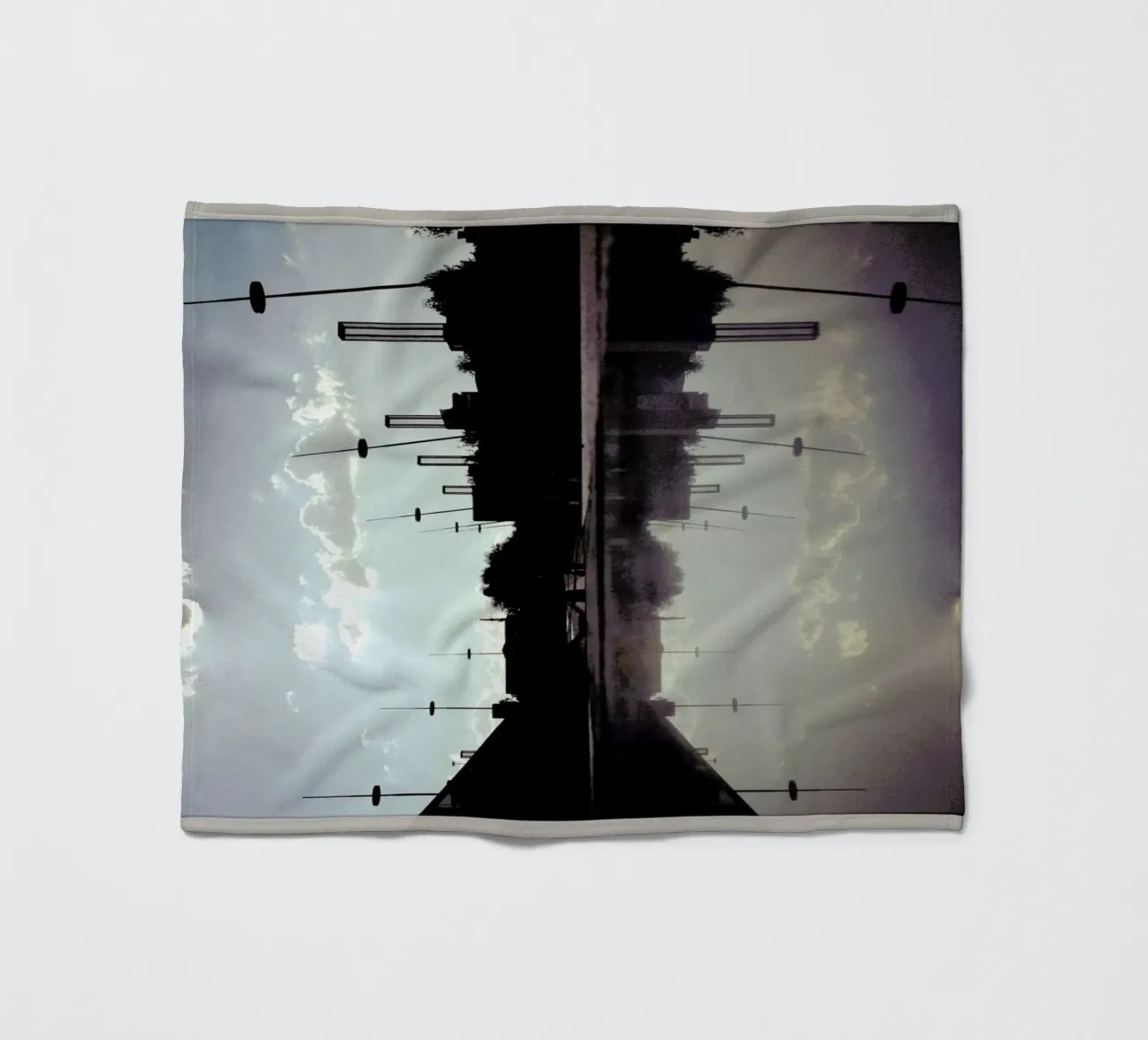 Space fleecedeken van Ballack Art House