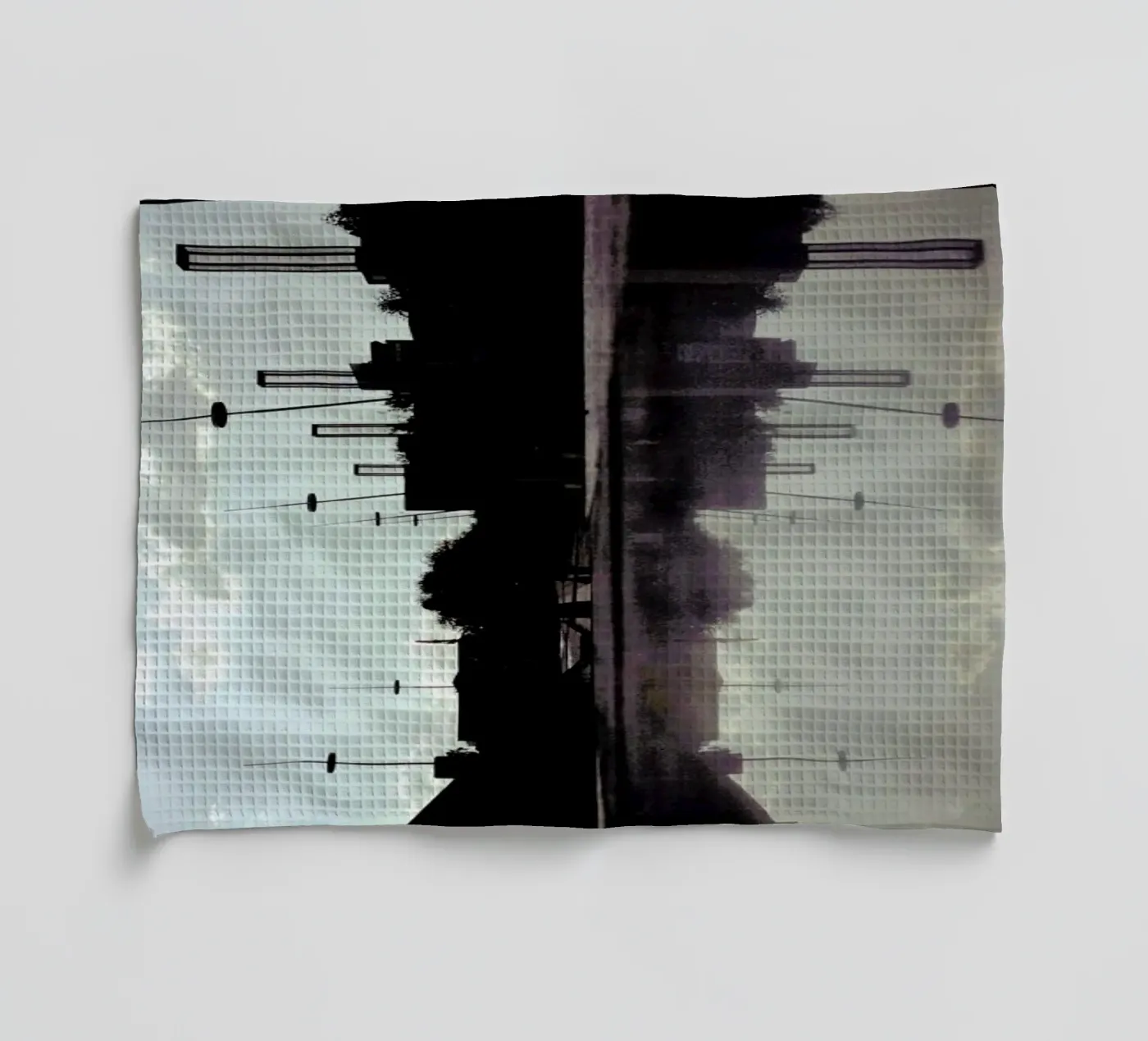 Space tea towel by Ballack Art House