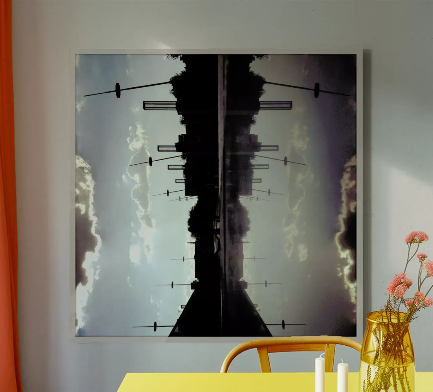 Space canvas van Ballack Art House