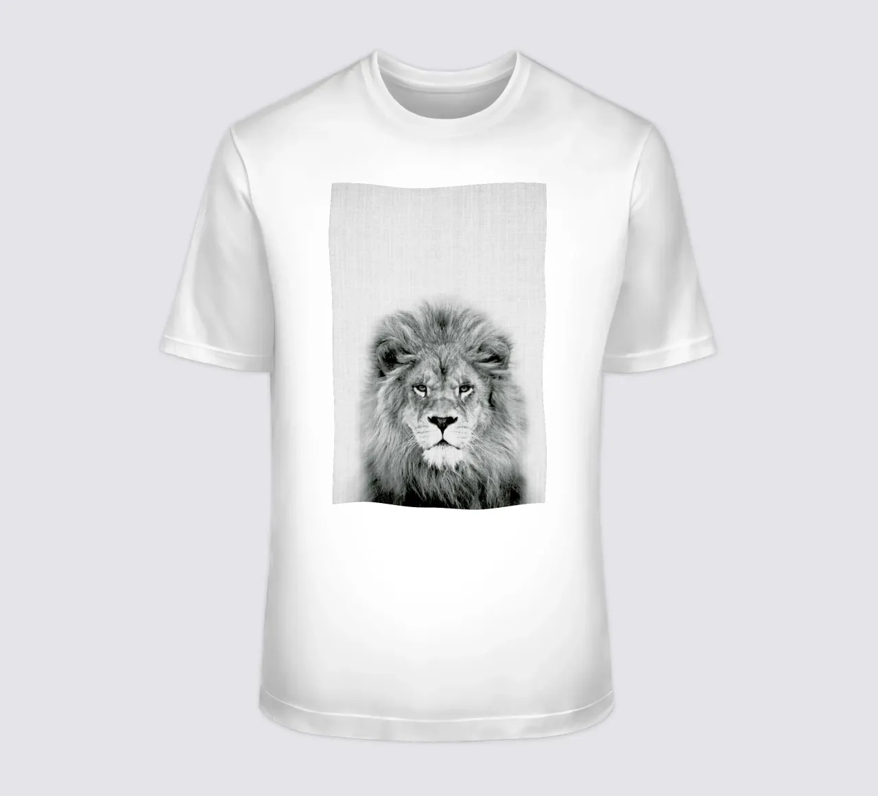 Peekaboo Lion BW t-shirt da Lila x Lola
