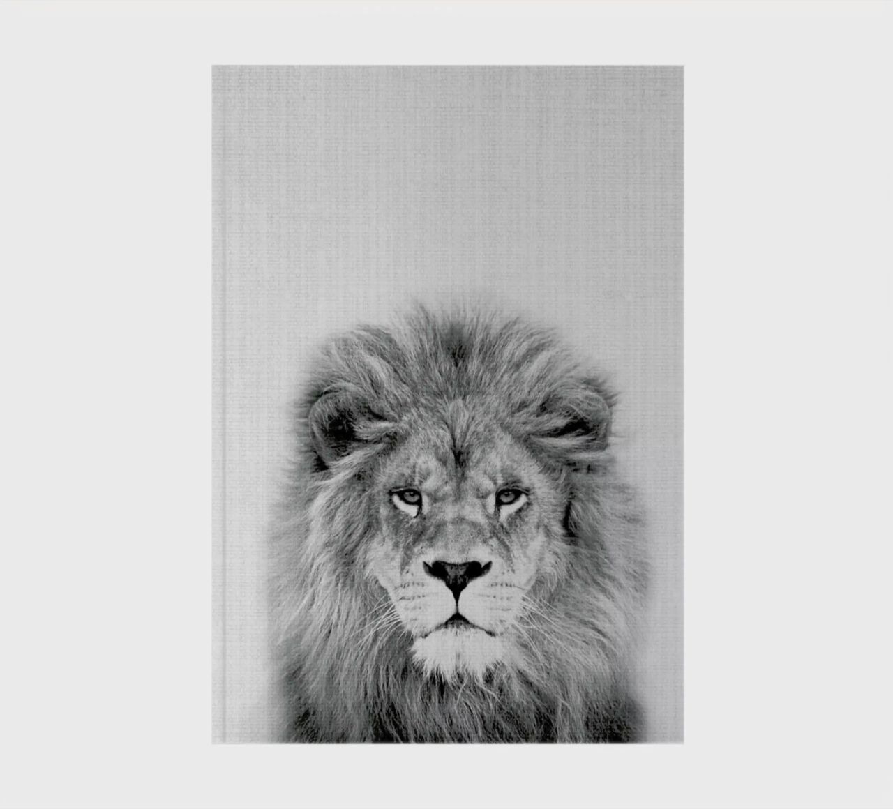 Lion notebook by Lila x Lola