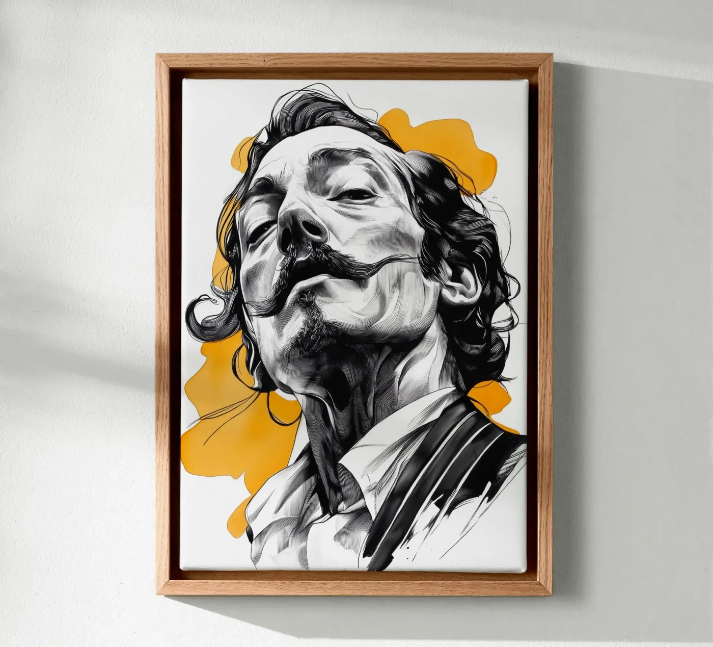 Mustache tela da Justyna Jaszke JBJart