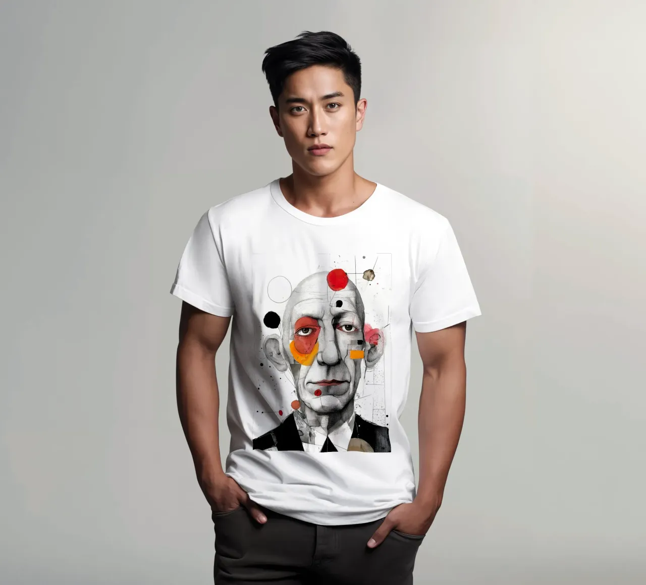 Pittore di ritratti t-shirt da Justyna Jaszke JBJart