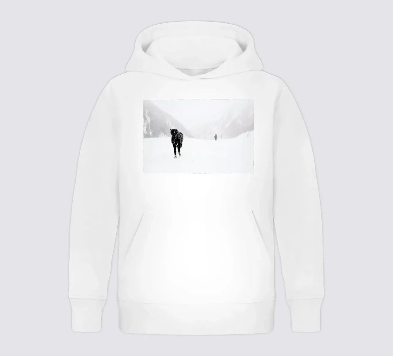 Winter Tag 15 kids hoodie by Picture On The Fridge