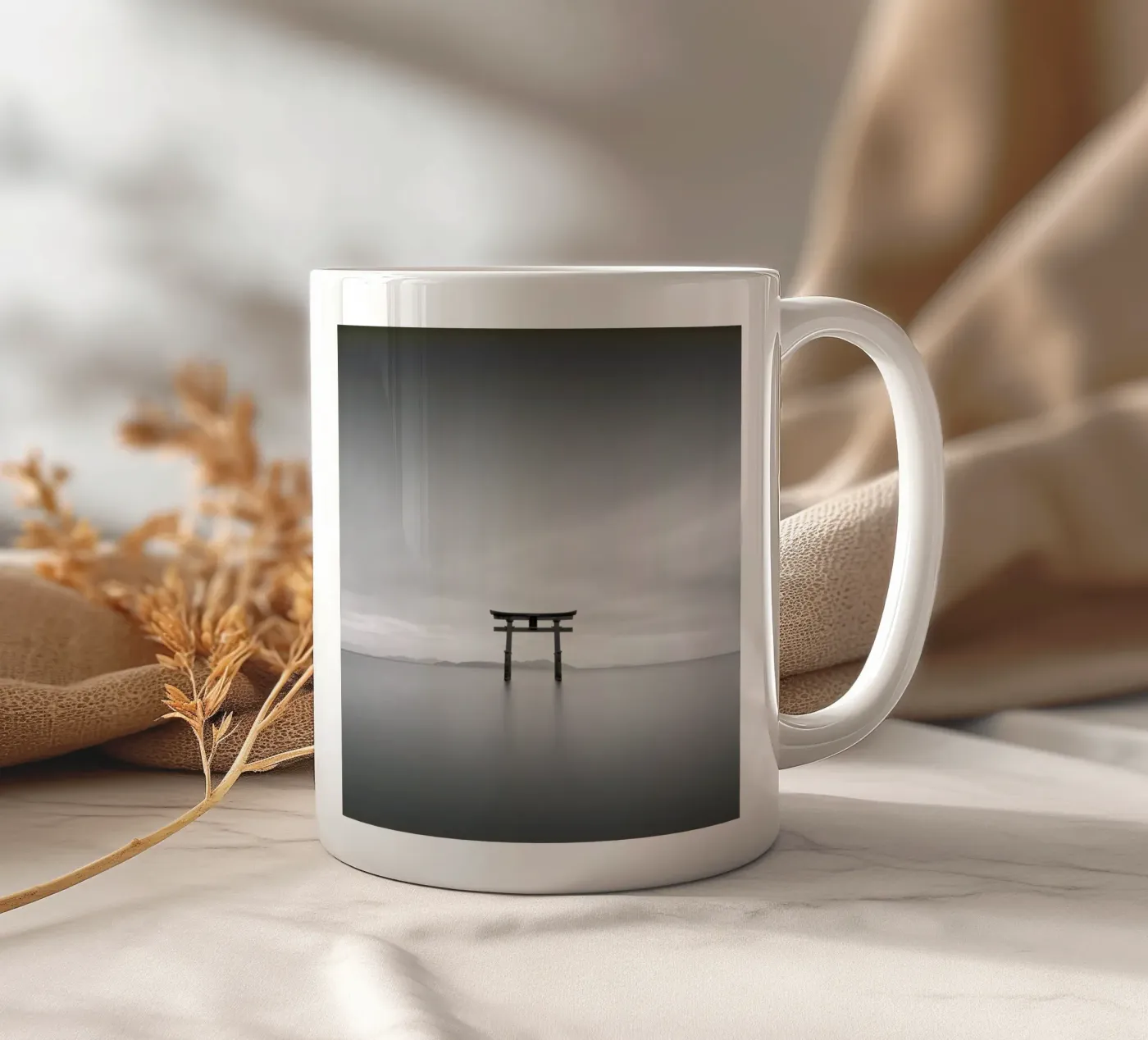 Torii Study 2 ceramic mug by Michael J. Reibert