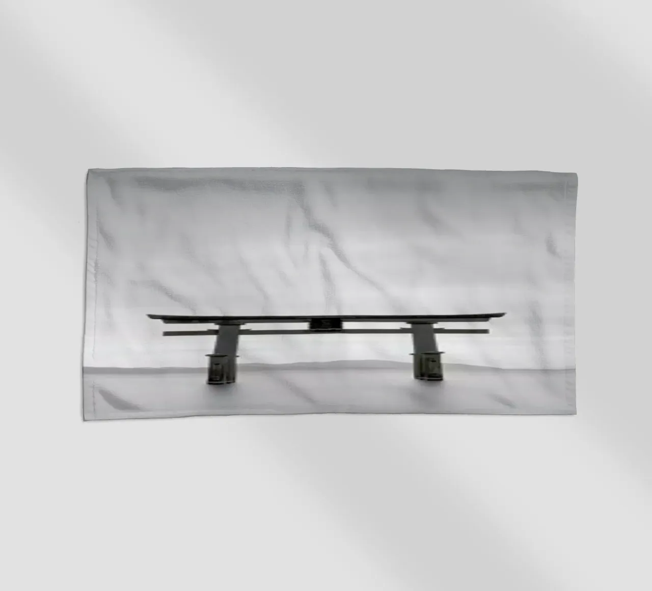 Torii Study 2 beach towel by Michael J. Reibert