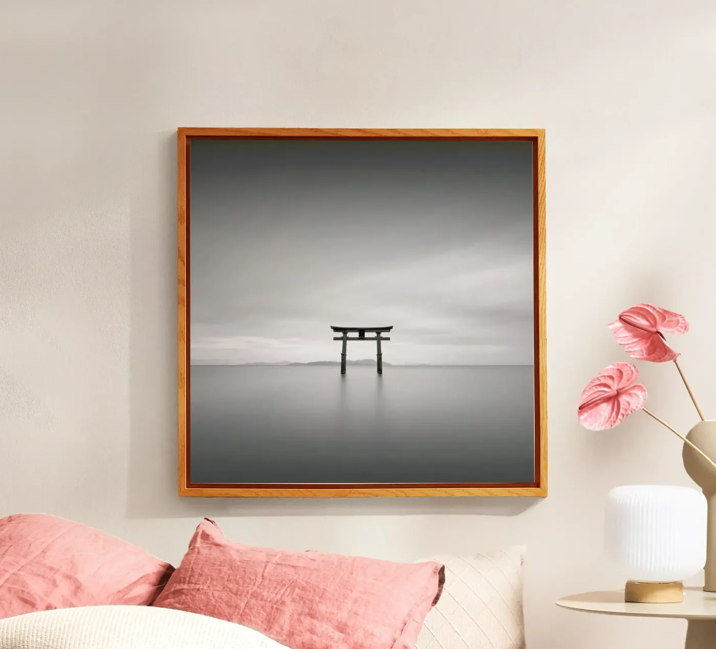Torii Study 2 acrylic glass by Michael J. Reibert