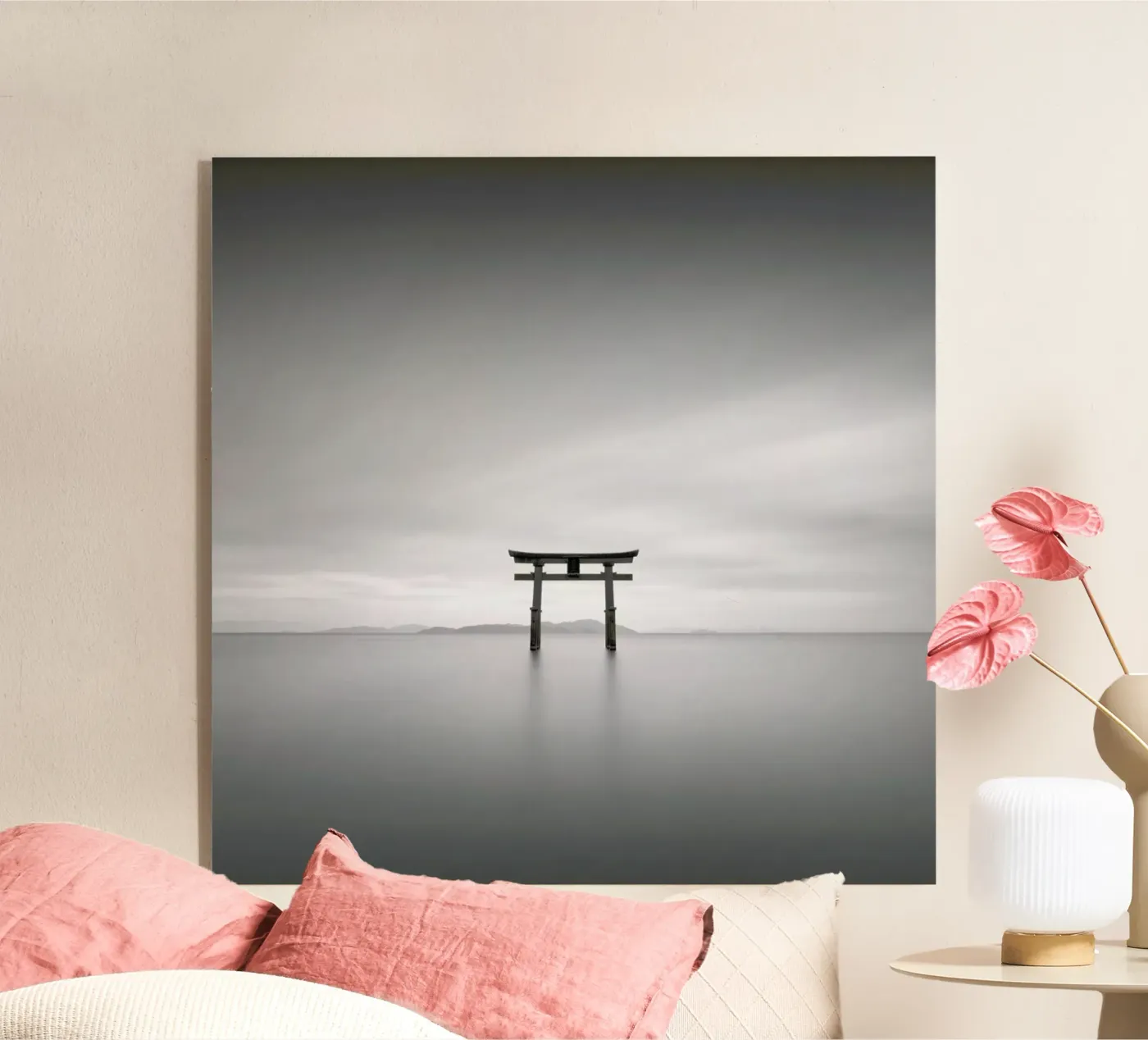 Torii Study 2 acrylic glass by Michael J. Reibert