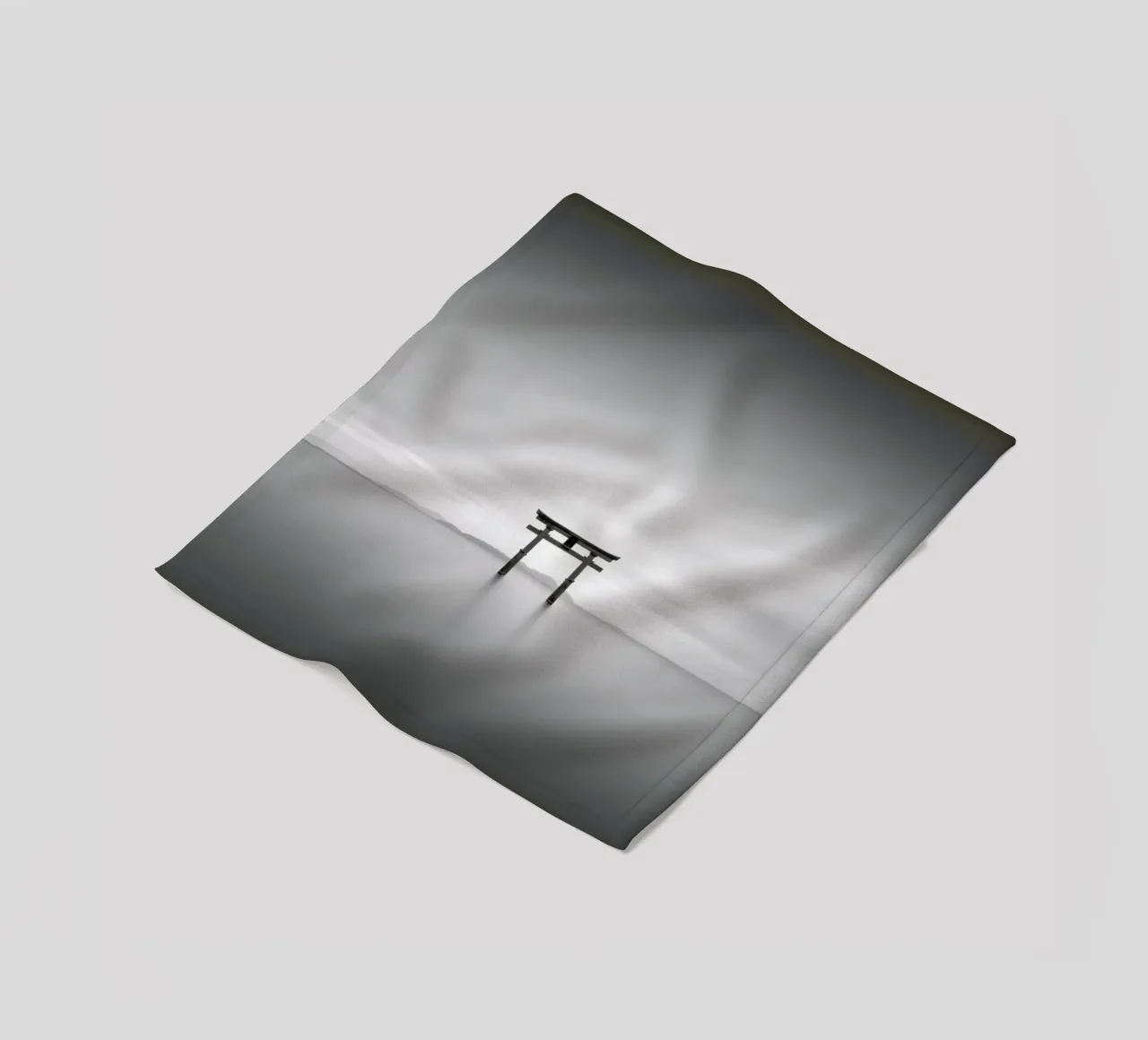 Torii Study 2 fleecedeken van Michael J. Reibert