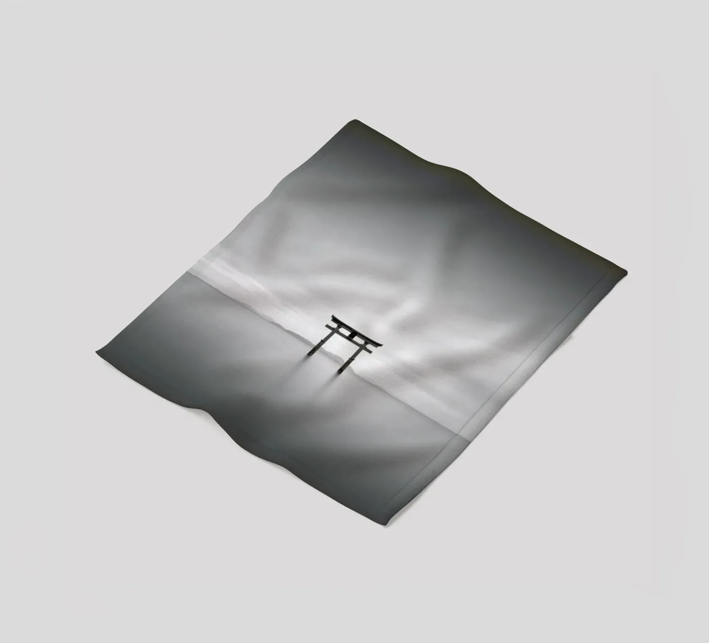 Torii Study 2 Fleecedecke von Michael J. Reibert