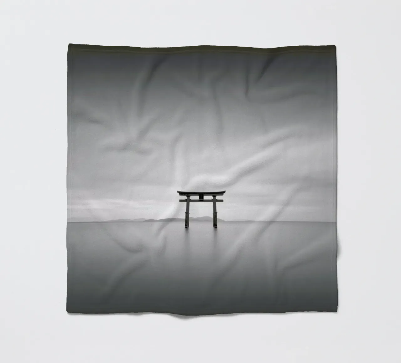 Torii Study 2 fleecedeken van Michael J. Reibert