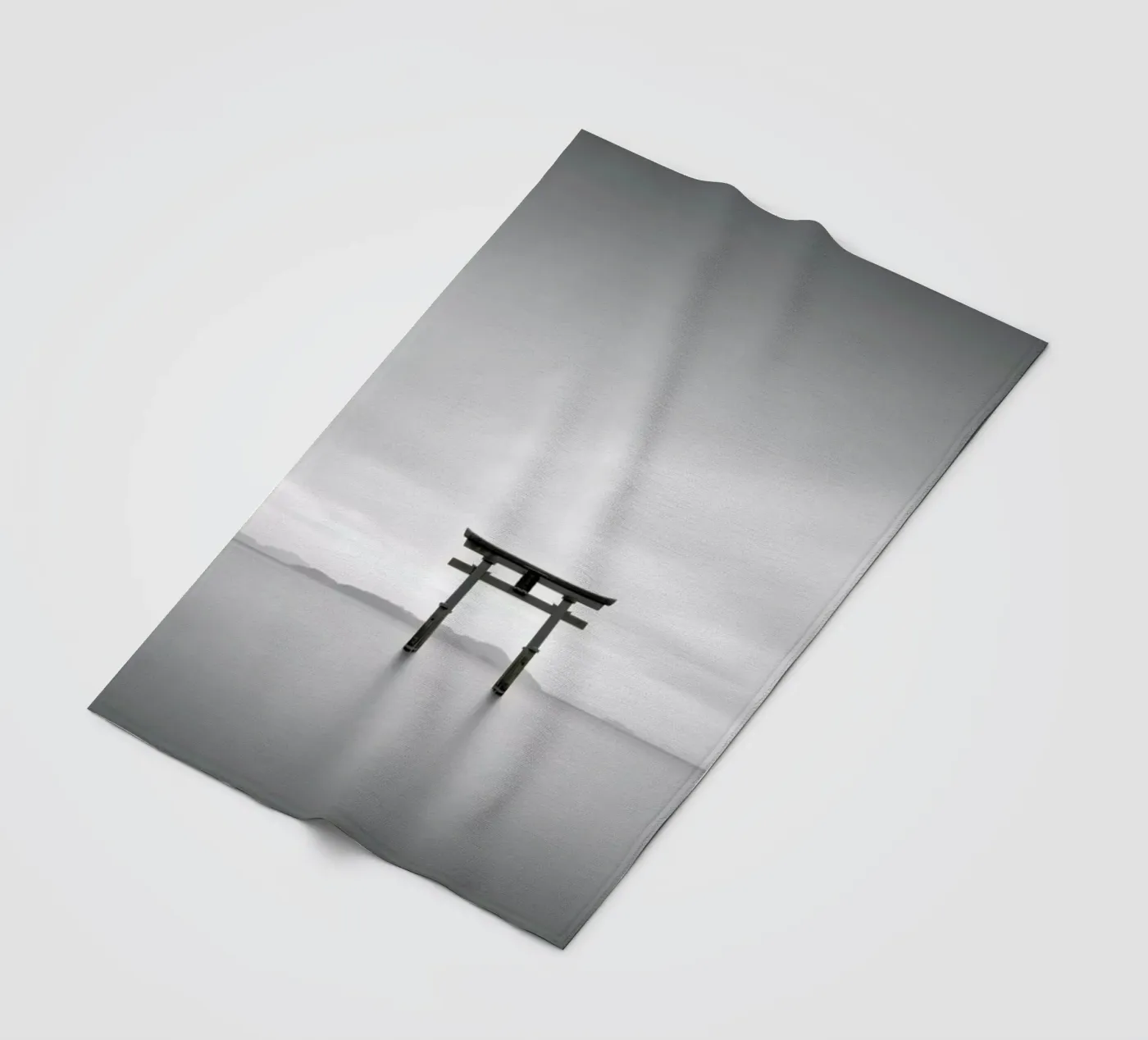 Torii Study 2 Fleecedecke von Michael J. Reibert