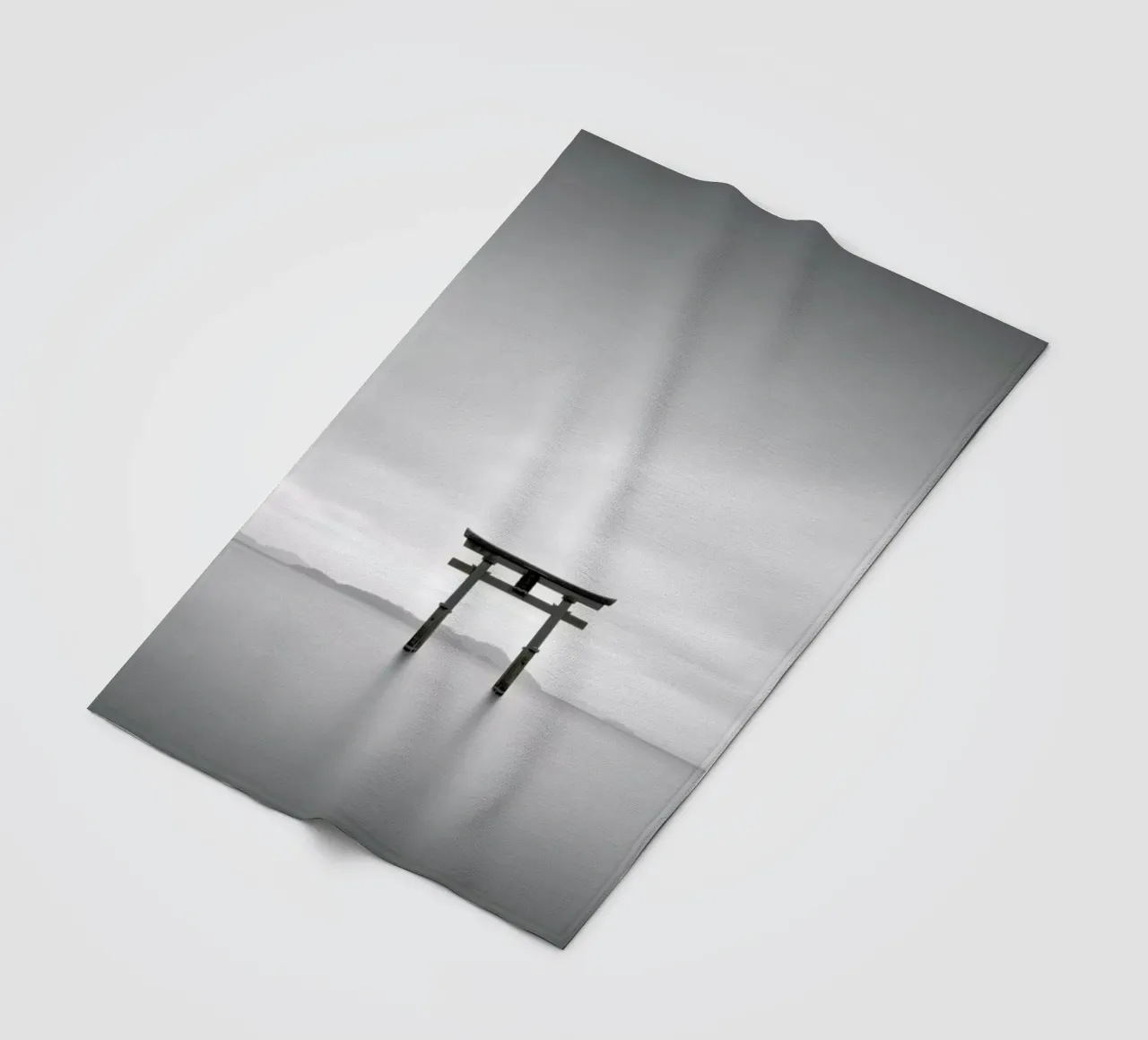 Torii Study 2 fleecedeken van Michael J. Reibert