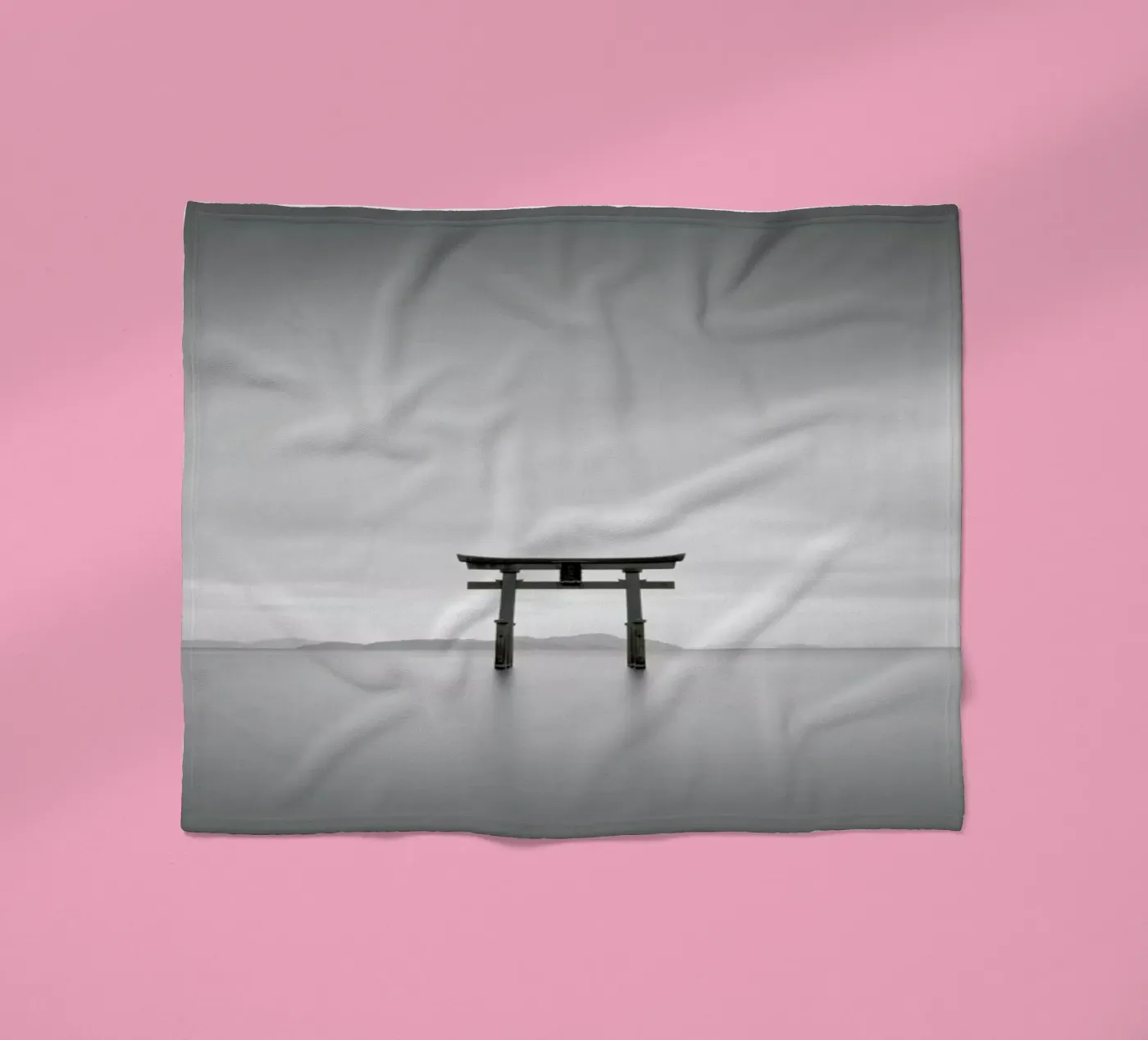 Torii Study 2 Fleecedecke von Michael J. Reibert