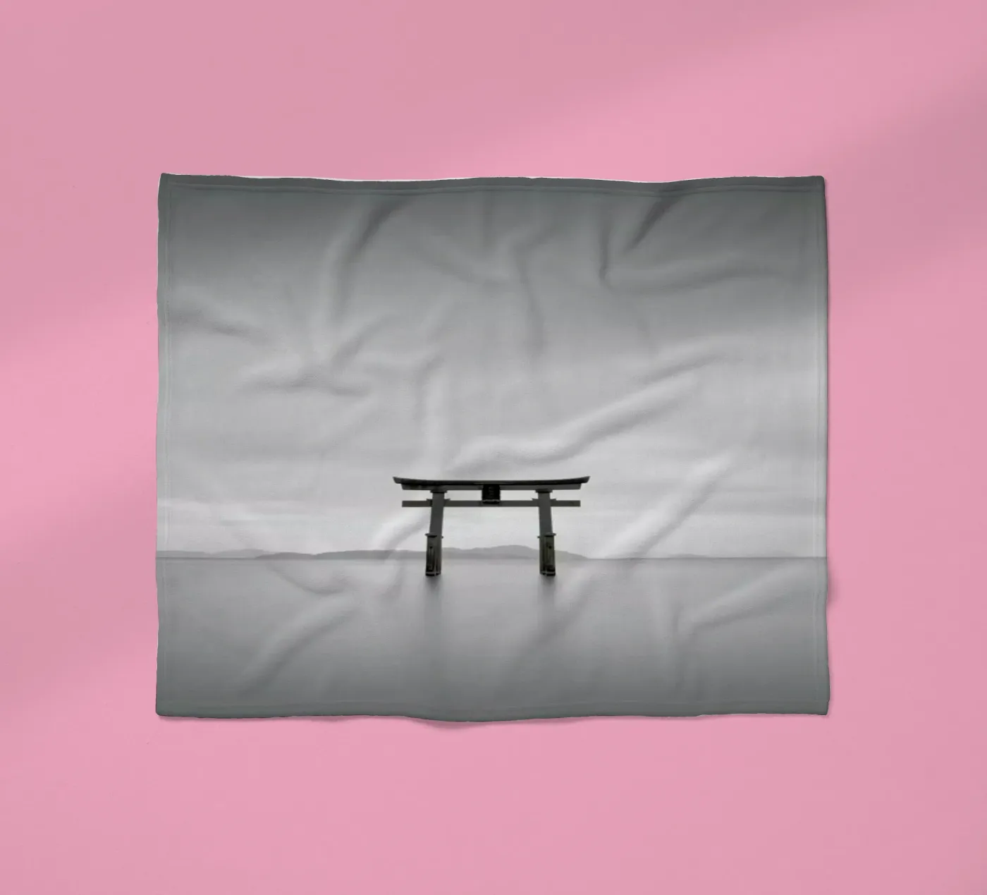 Torii Study 2 Fleecedecke von Michael J. Reibert