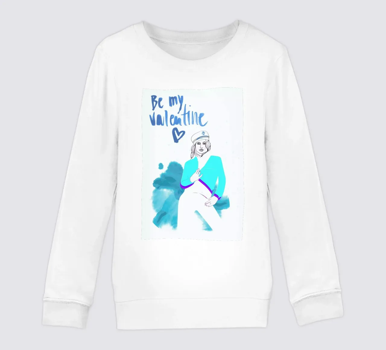 Be My Valentine 3 sudadera para niño de Anja Denz