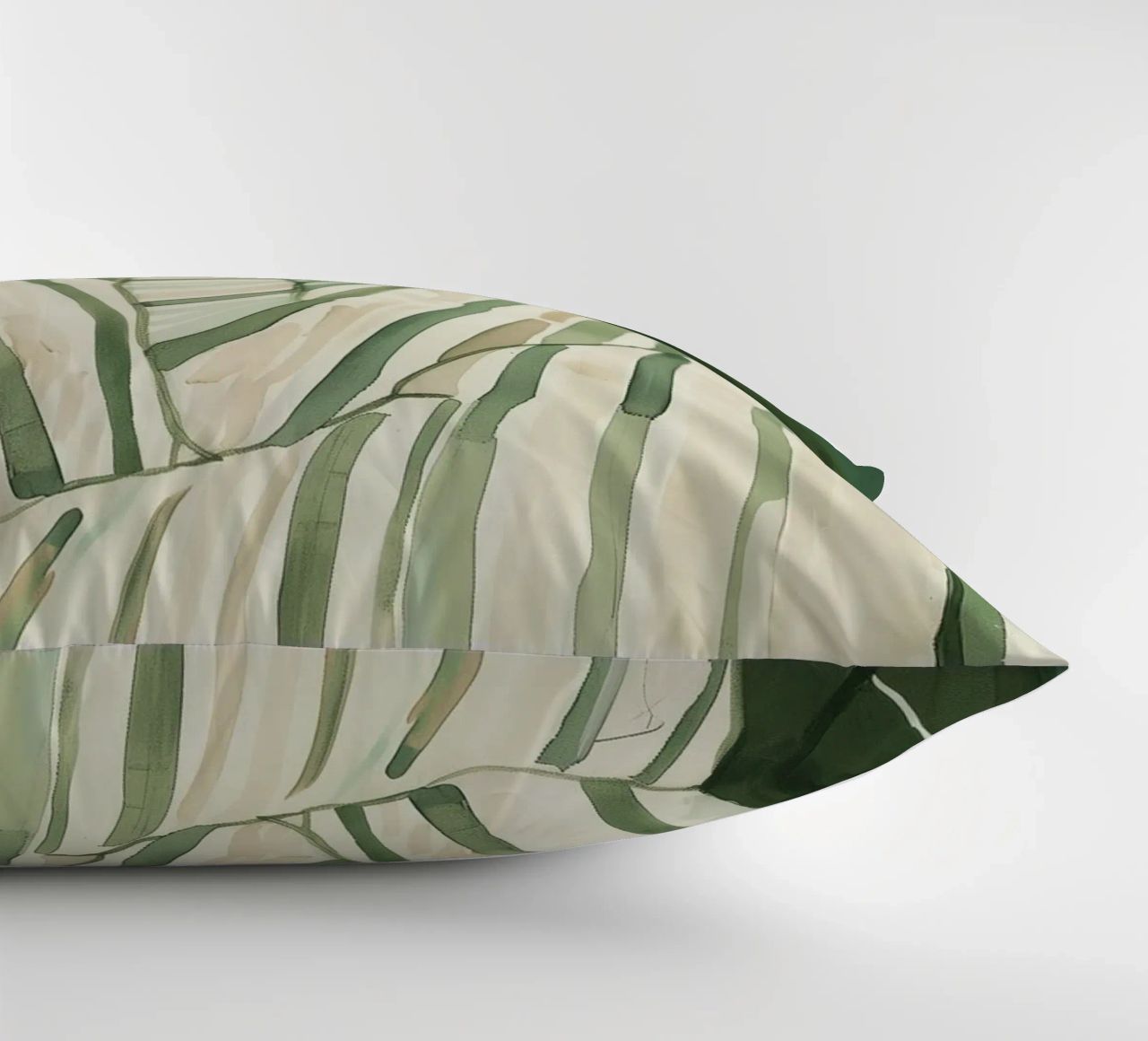 Poster vert émeraude, femme Illustration abstraite Art moderne coussin de Boheme