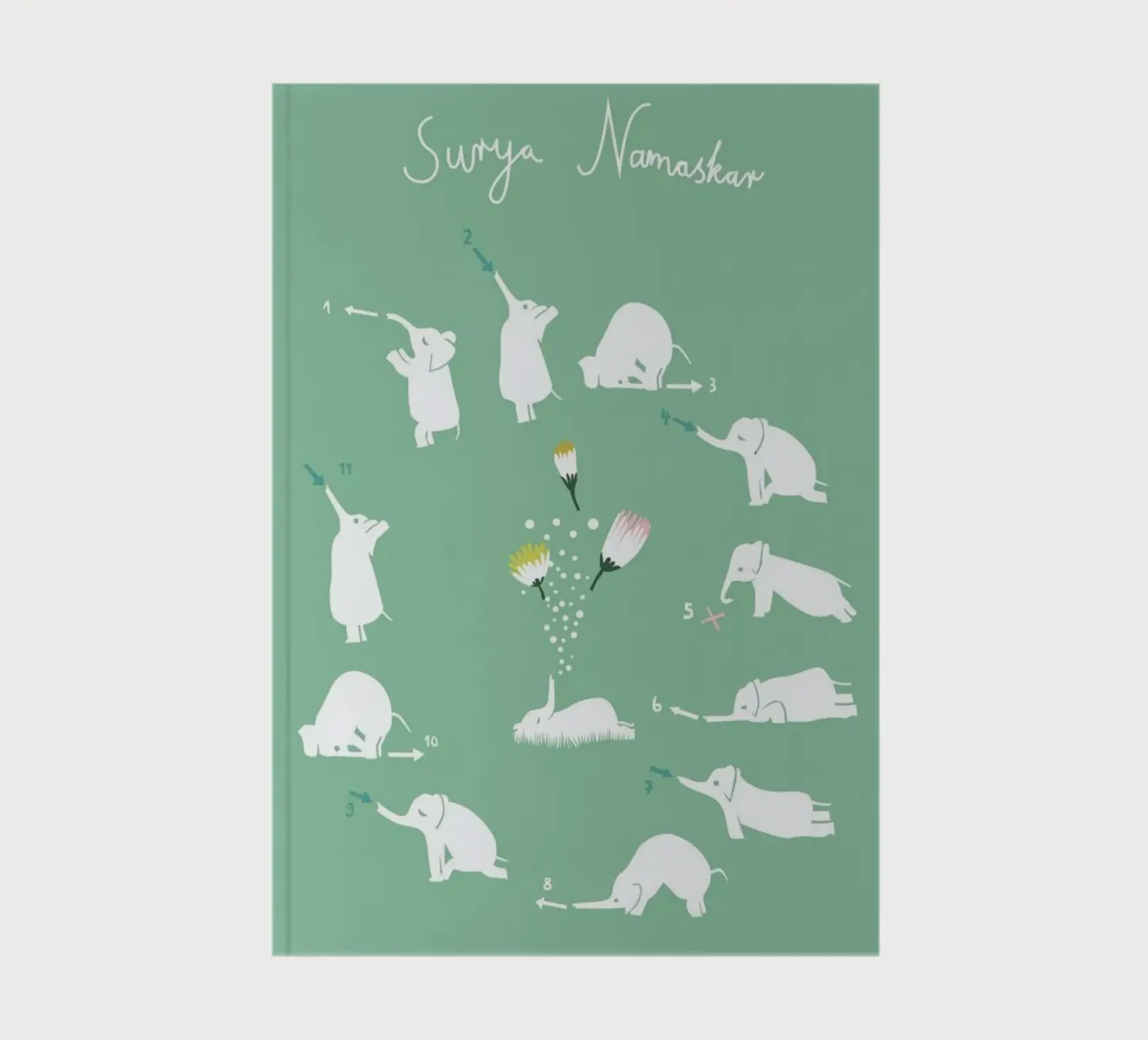 Sun Greeting notebook by Monika Aichele