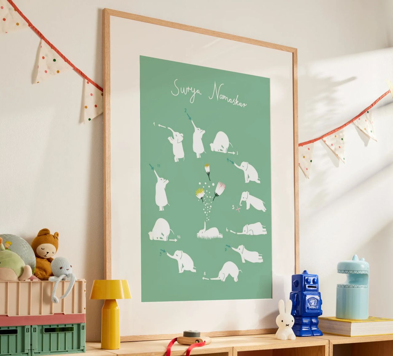 Sun Greeting Poster von Monika Aichele