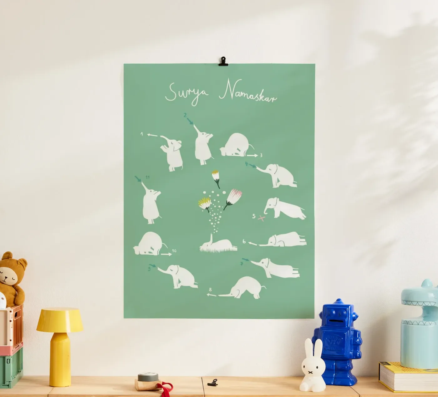 Sun Greeting poster by Monika Aichele