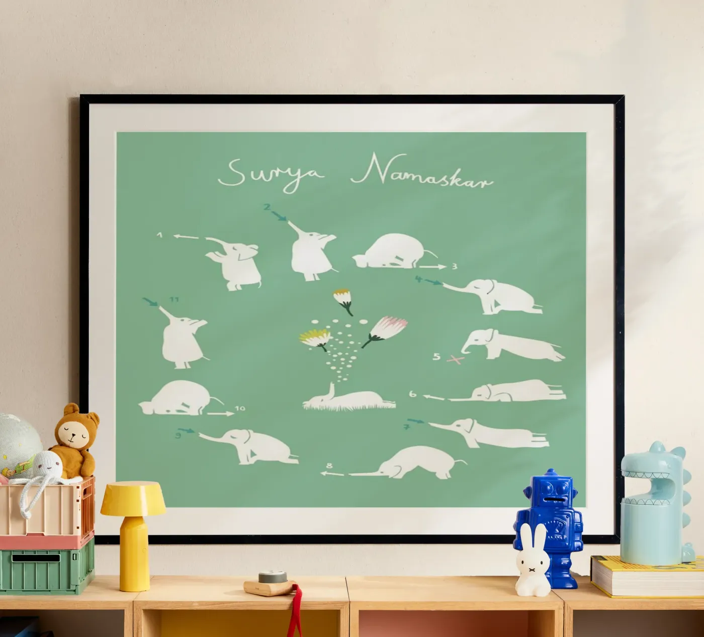 Sun Greeting poster by Monika Aichele