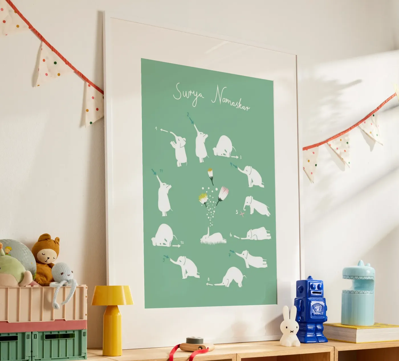 Sun Greeting poster van Monika Aichele