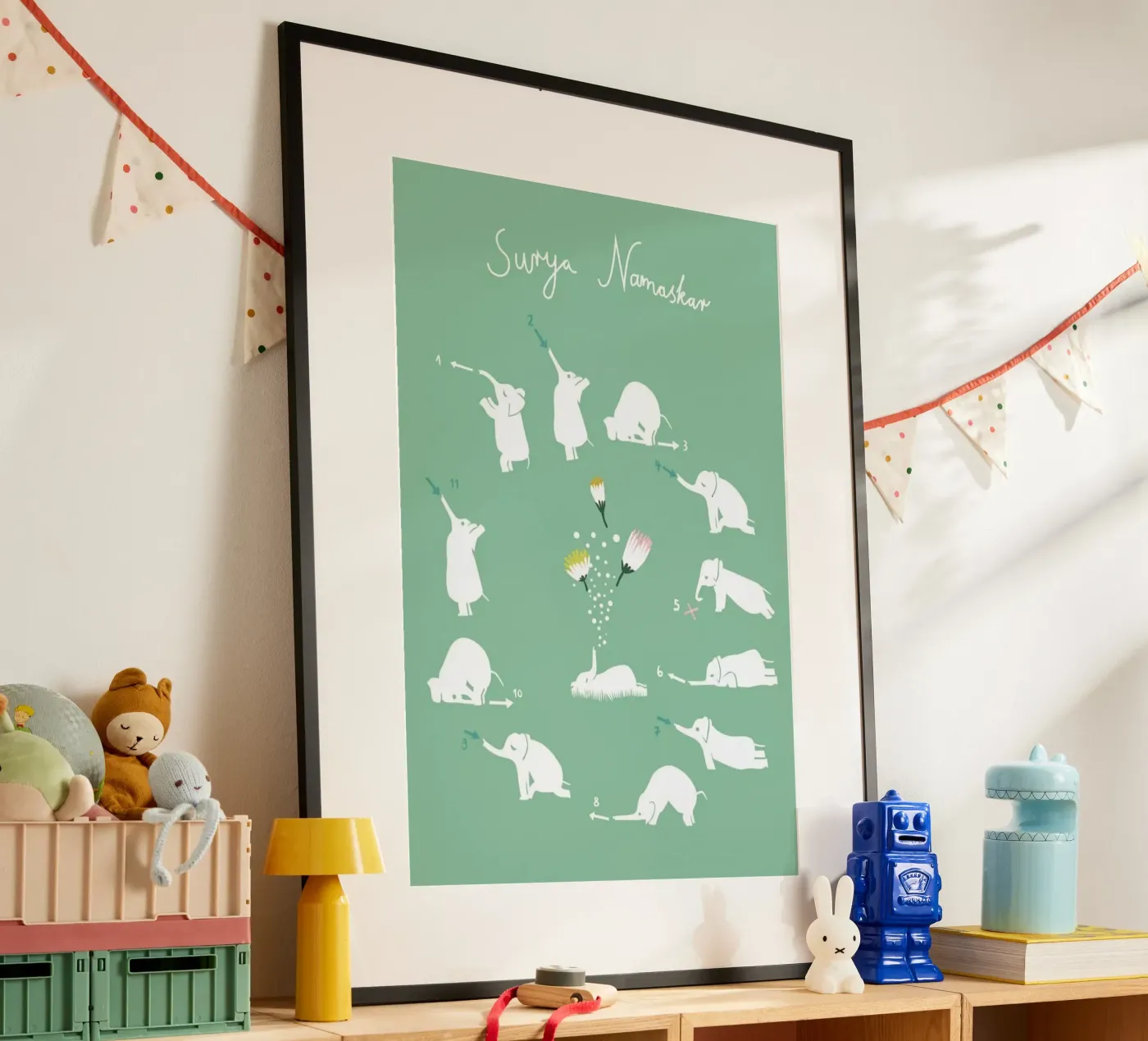 Sun Greeting poster van Monika Aichele