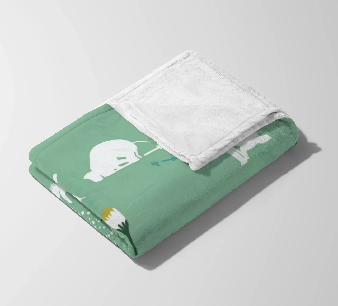 Sun Greeting coperta in pile da Monika Aichele