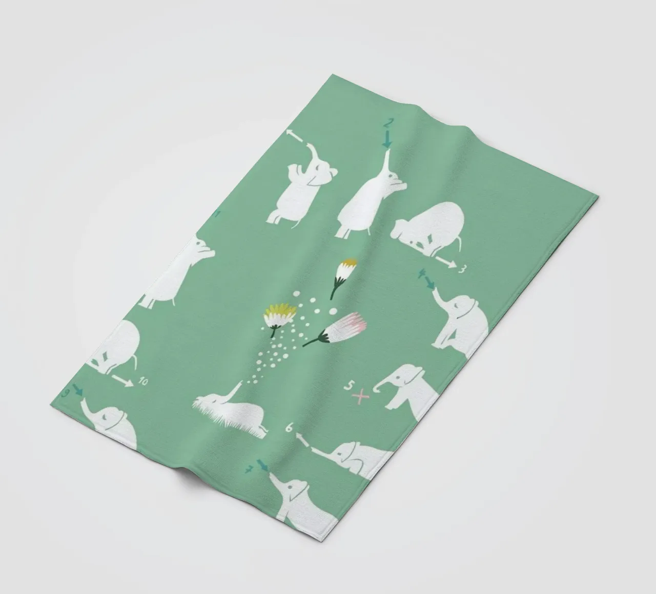 Sun Greeting coperta in pile da Monika Aichele