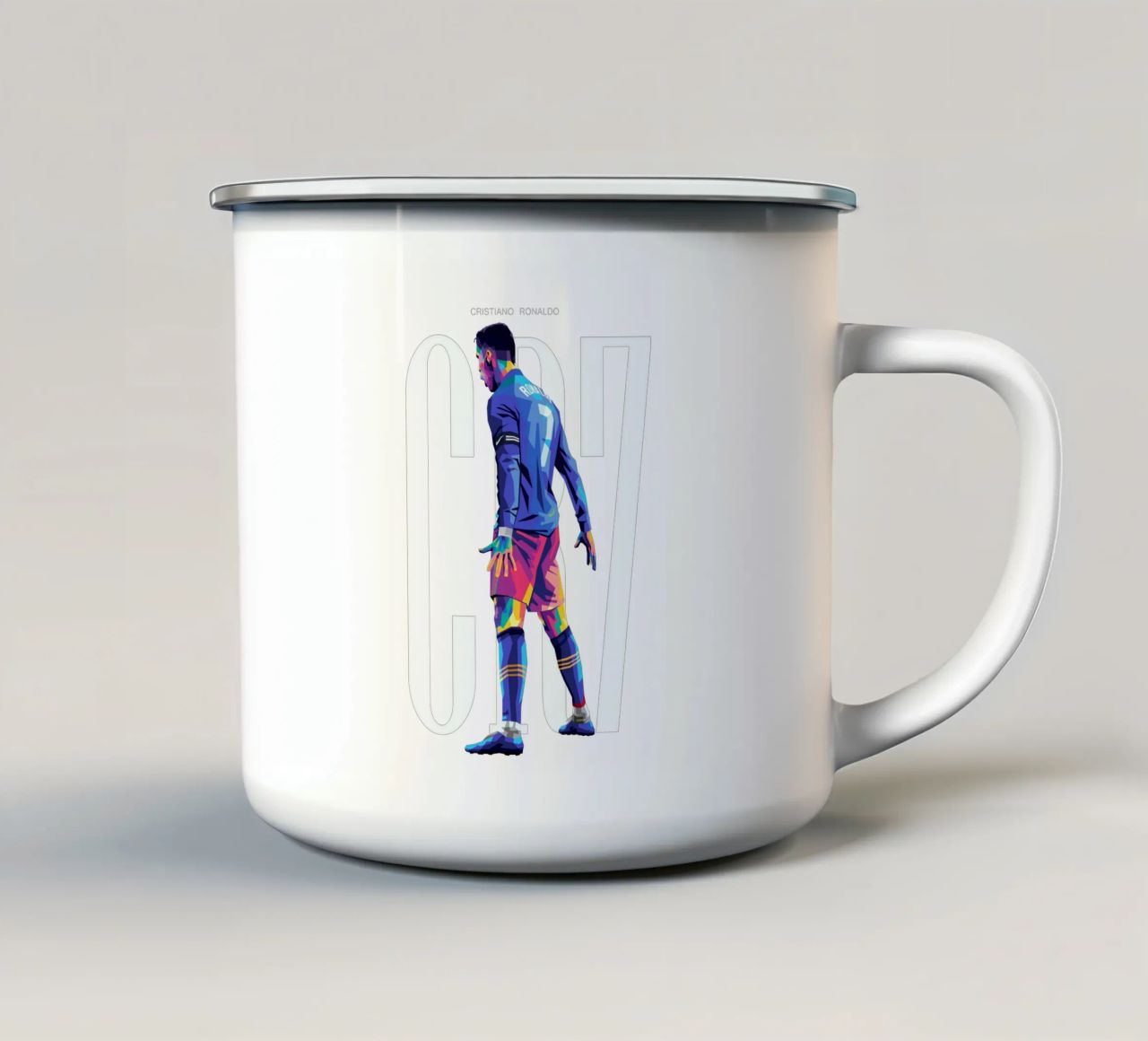 Ronaldo WPAP tazza in smalto da WPAP MALANG