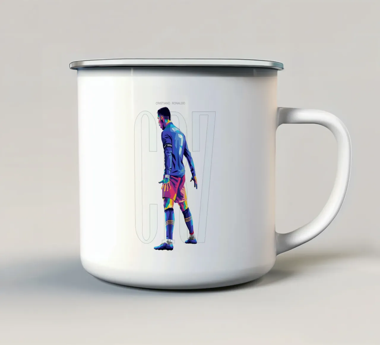 Ronaldo WPAP tazza in smalto da WPAP MALANG