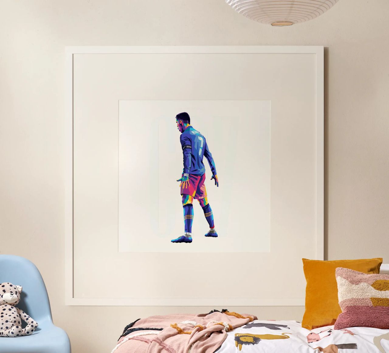 Ronaldo WPAP poster da WPAP MALANG
