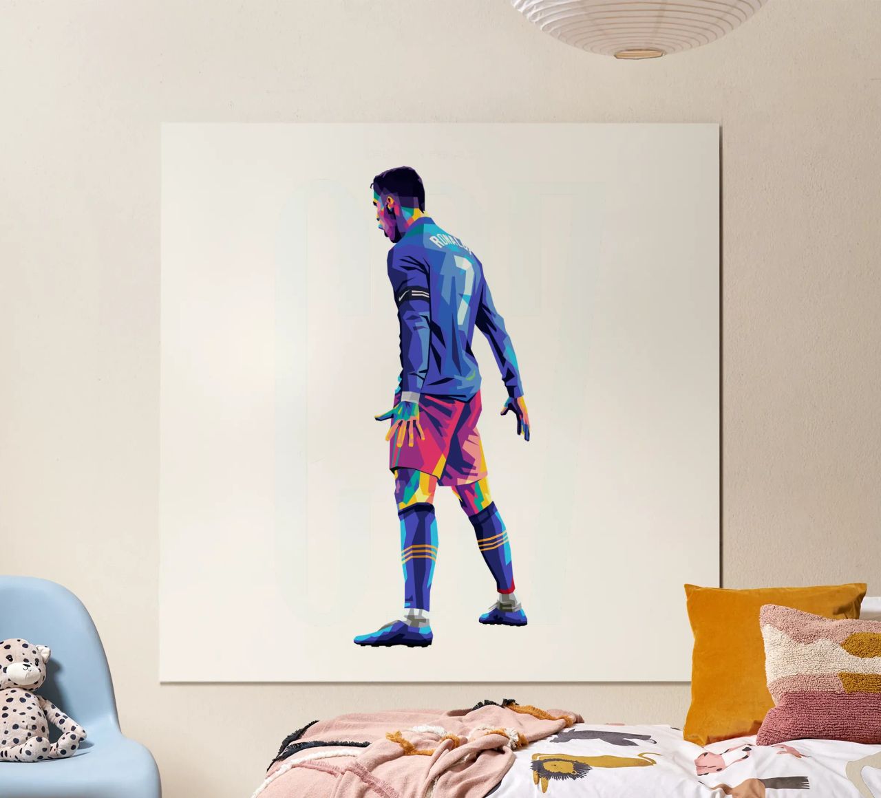 Ronaldo WPAP poster da WPAP MALANG