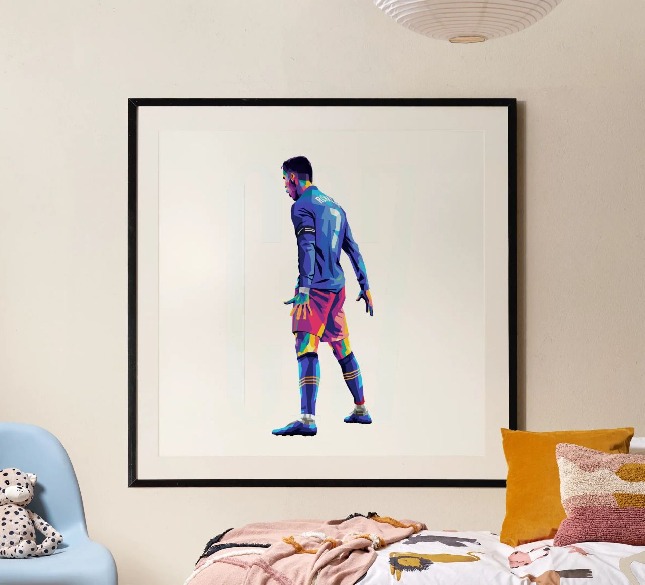 Ronaldo WPAP poster da WPAP MALANG