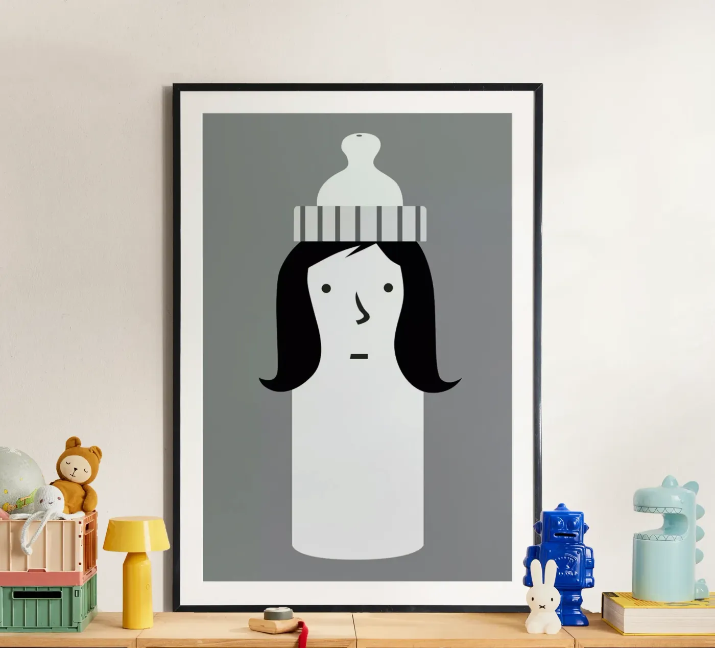 Mother poster van Monika Aichele