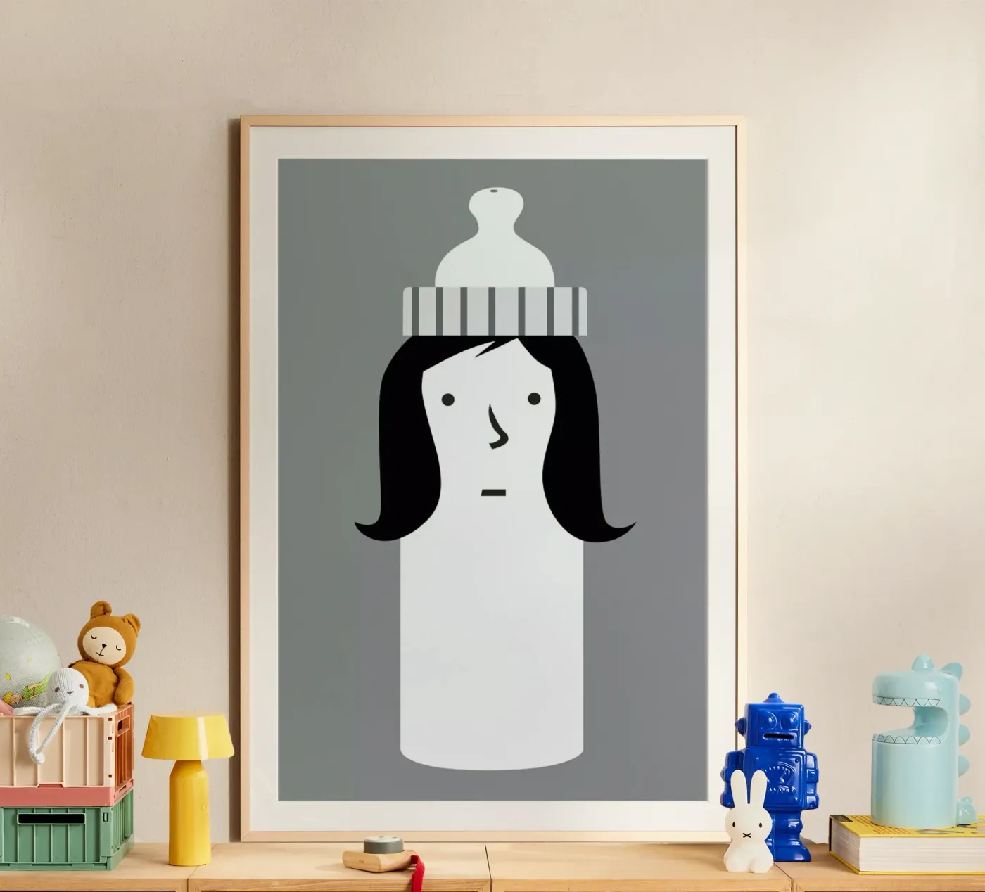 Mother poster van Monika Aichele
