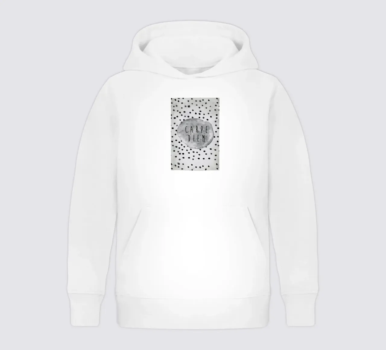Carpe Diem felpa bambino con cappuccio da Vasare Nar