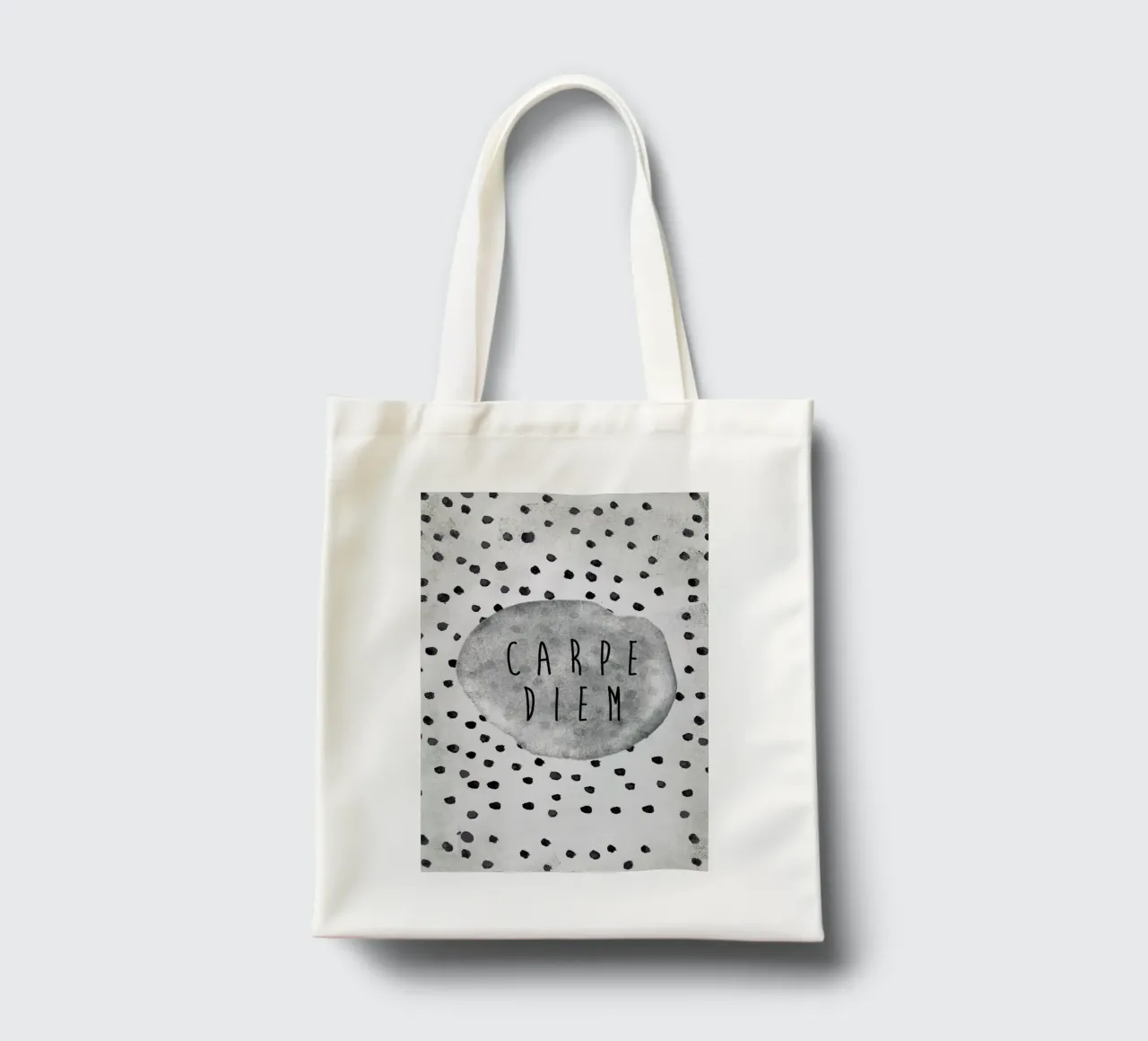Carpe Diem borsa in juta da Vasare Nar