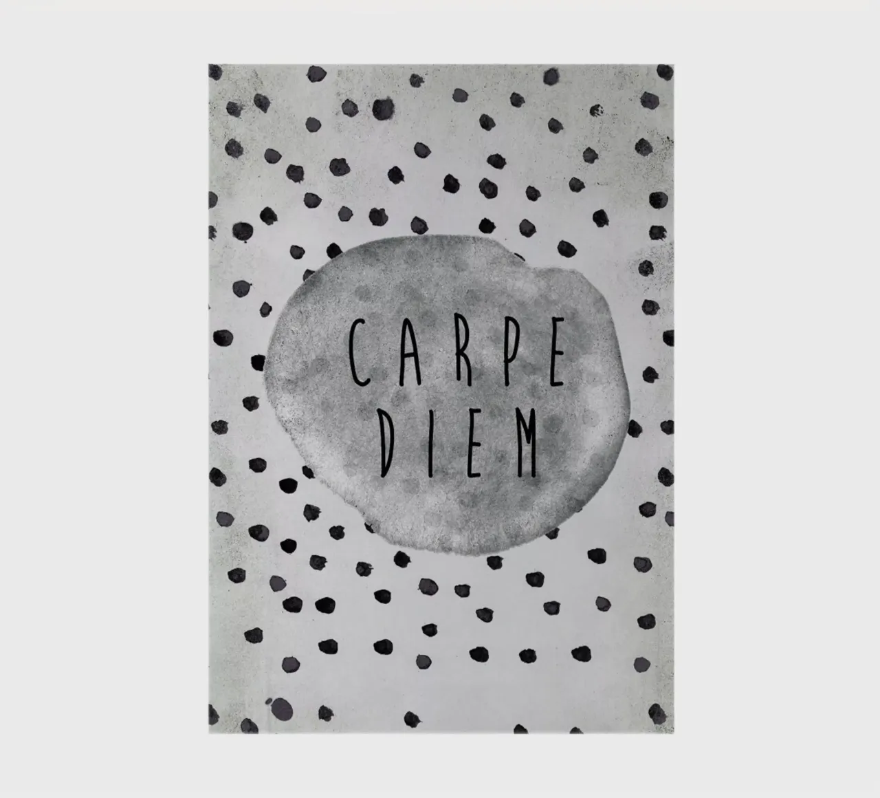 Carpe Diem notebook by Vasare Nar
