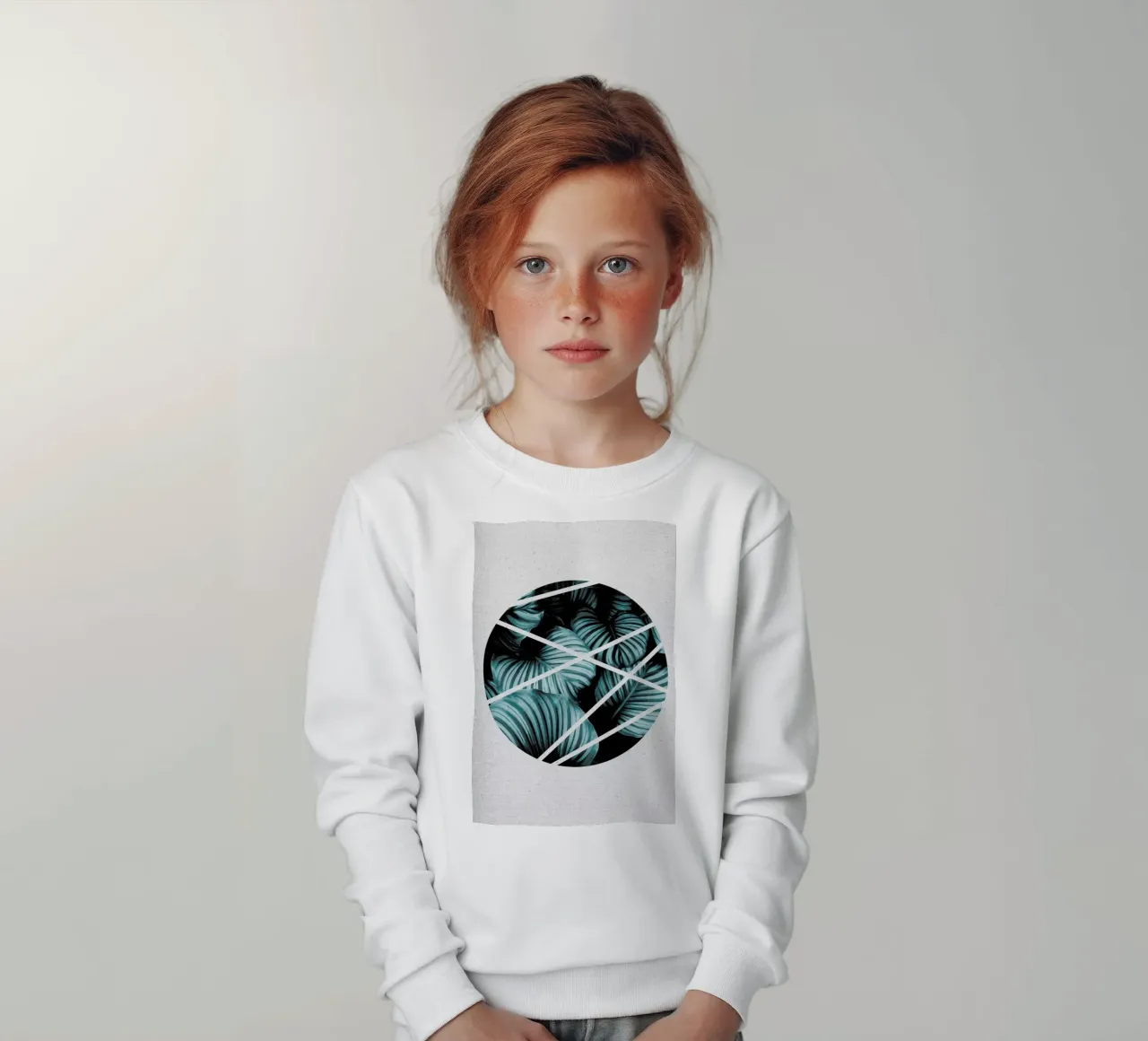 Circle 05 felpa bambino da Froilein Juno