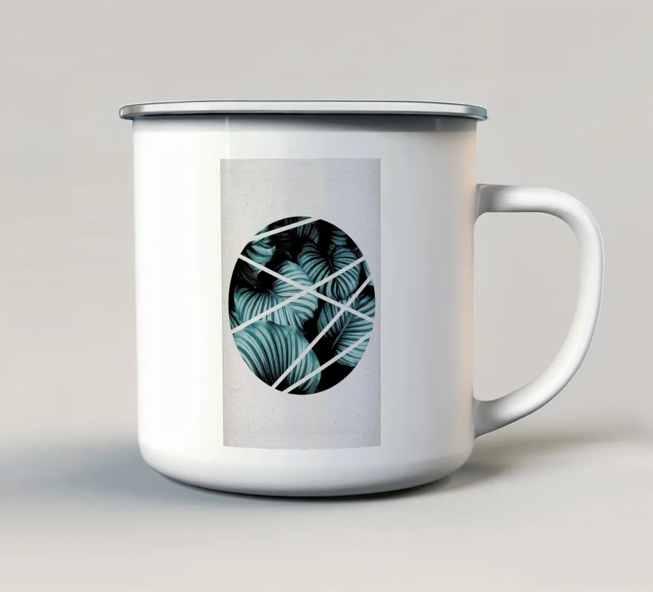 Circle 05 tazza in smalto da Froilein Juno