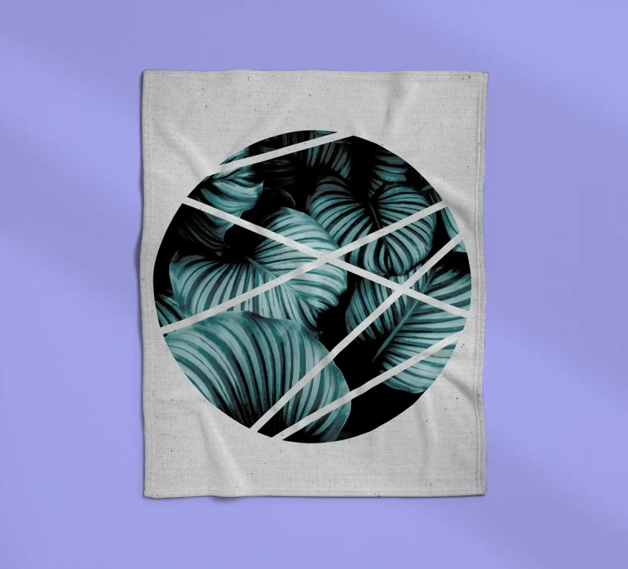 Circle 05 coperta in pile da Froilein Juno