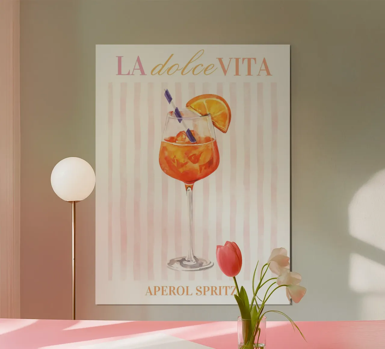 Poster per cocktail Aperol Spritz poster da TheCocktailClub