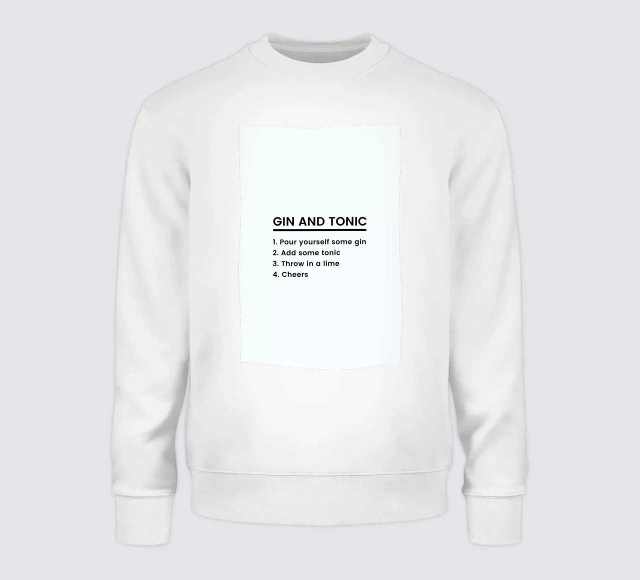 G&T Recipe felpa da Studio One