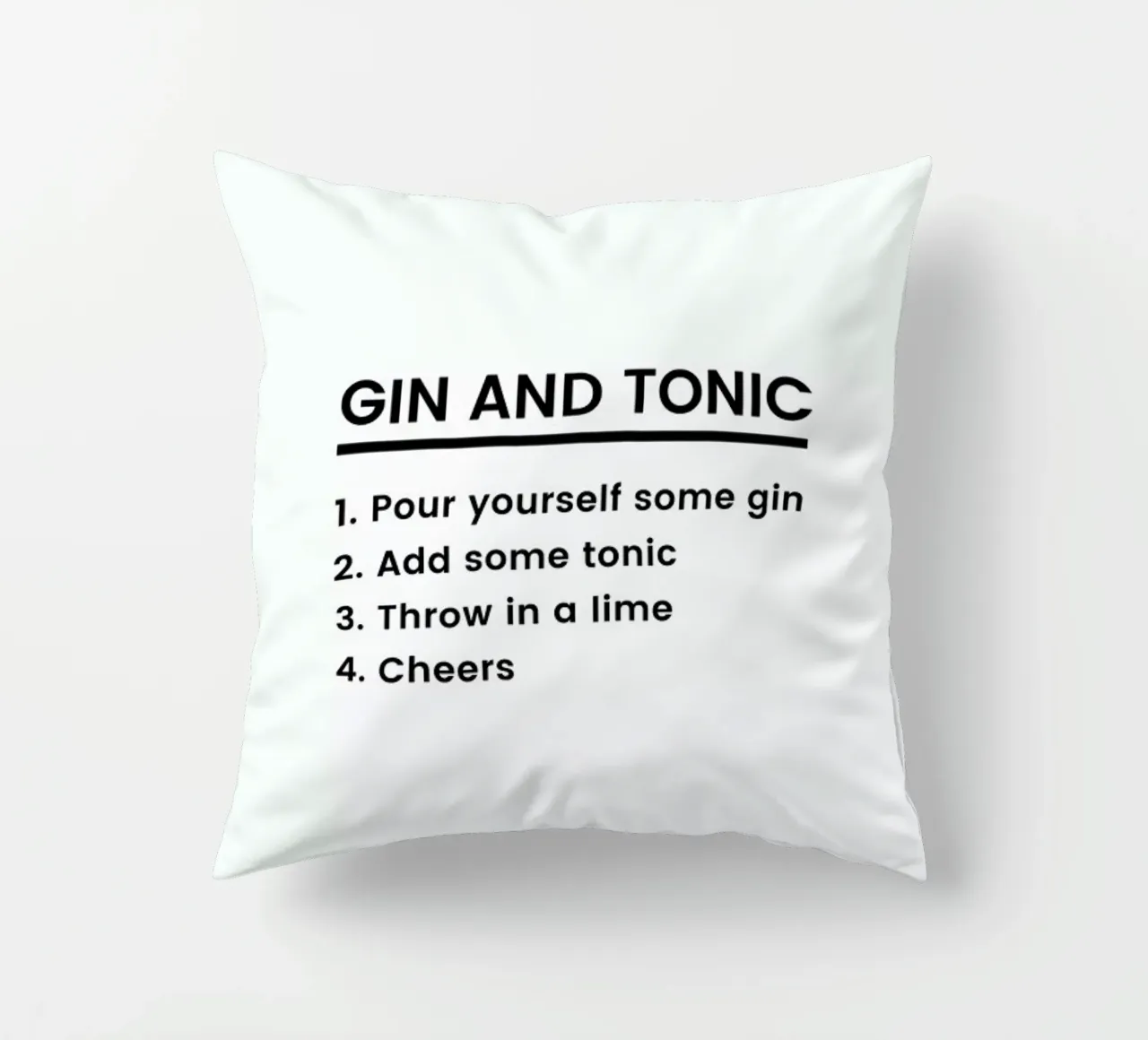 G&T Recipe cuscino da Studio One